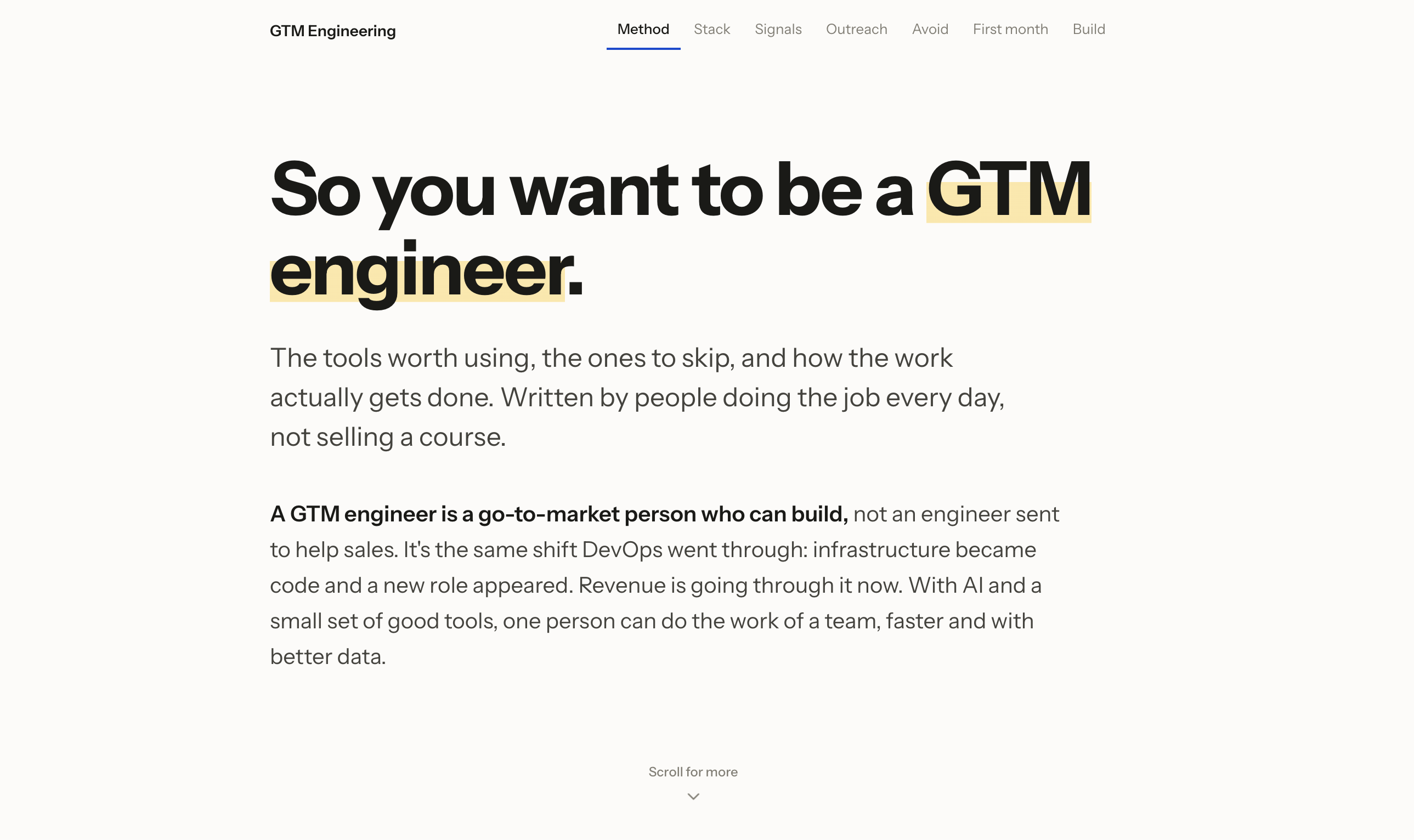 GTM Engineering: so you want to be a GTM engineer